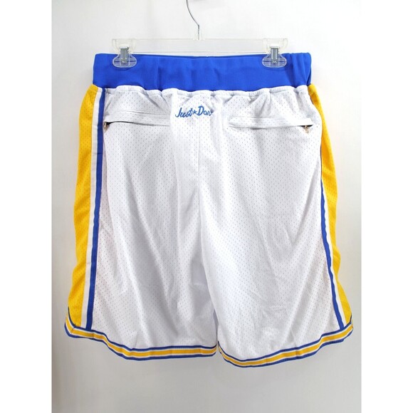 Golden State Warriors 1995-1996 Just Don Vintage Basketball Shorts‎ Size XL - Picture 8 of 10